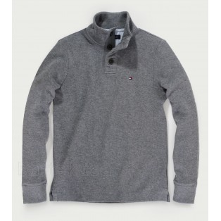 TOMMY HILFIGER BLUZA MESKA - HALF ZIP
